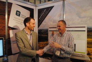 Aspin project manager Richard with Mark from Talking Tables
